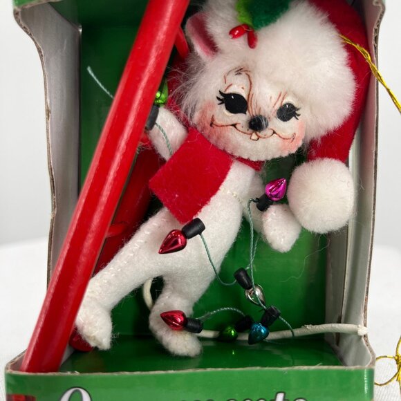 Light Up My Tree Mouse Annalee Doll Christmas Ornament 3" - Picture 2 of 5